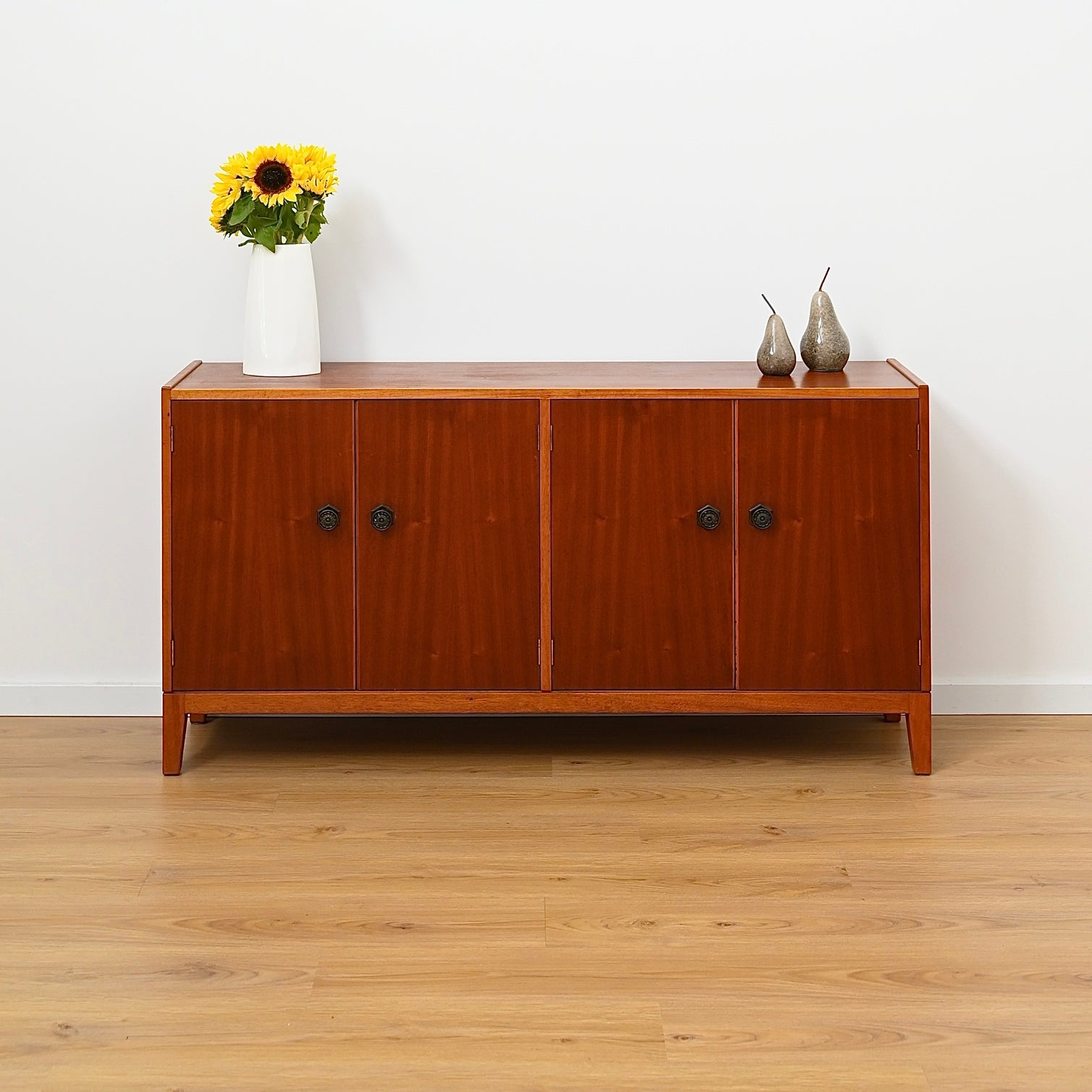 Mid Century Teak Cocktail Cabinet Sideboard