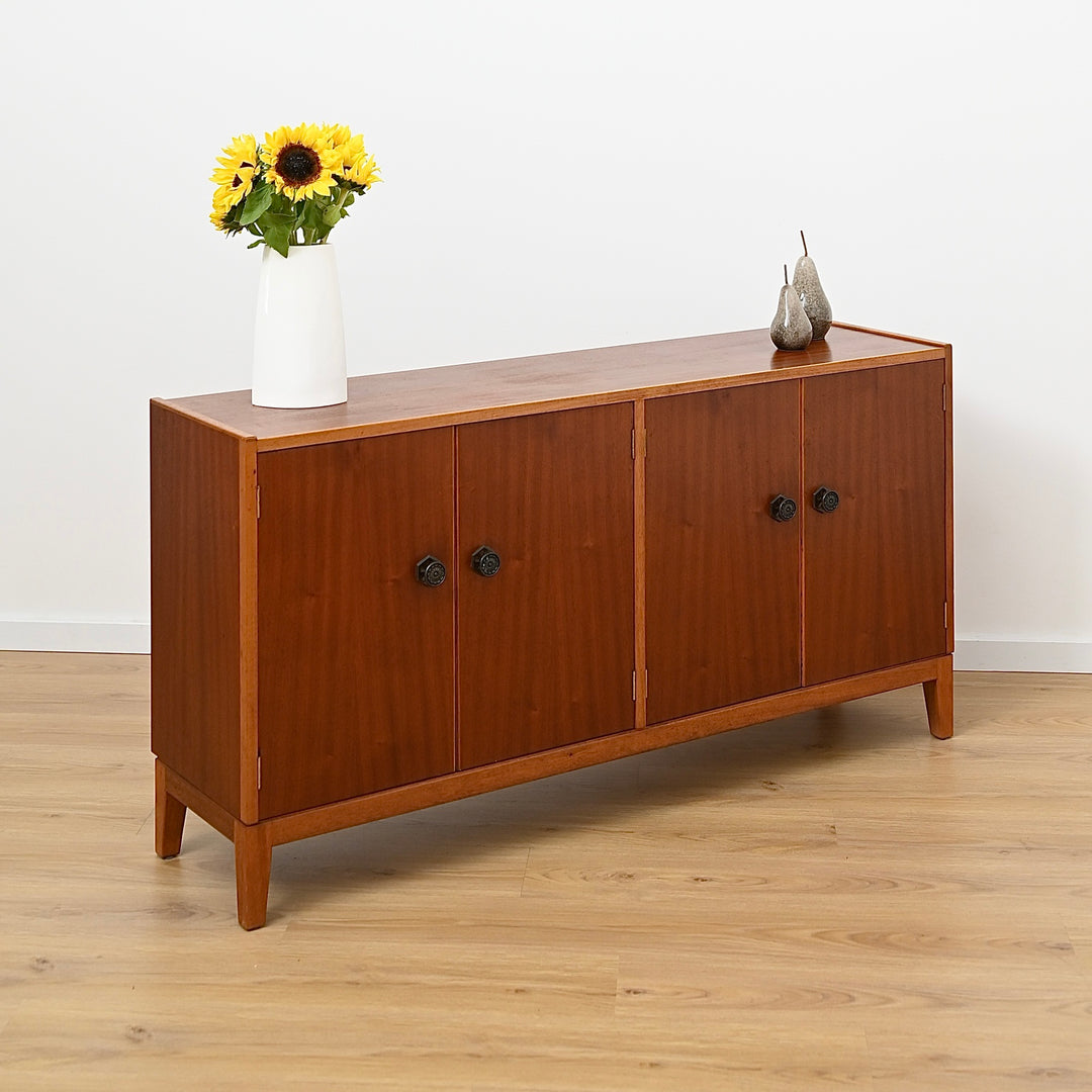 Mid Century Teak Cocktail Cabinet Sideboard