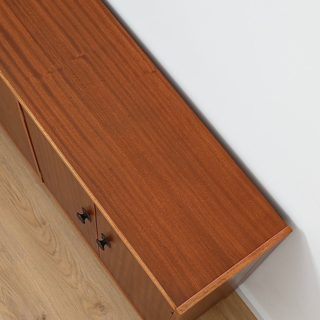 Mid Century Teak Cocktail Cabinet Sideboard