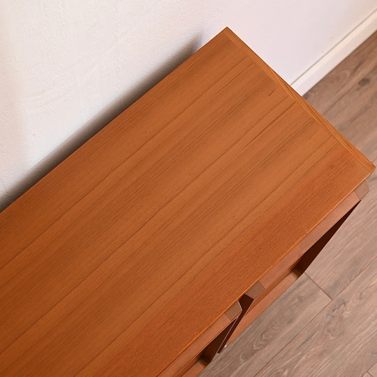 Mid Century Teak Sideboard LP Record Cabinet by Chiswell
