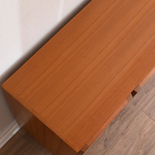 Mid Century Teak Sideboard LP Record Cabinet by Chiswell