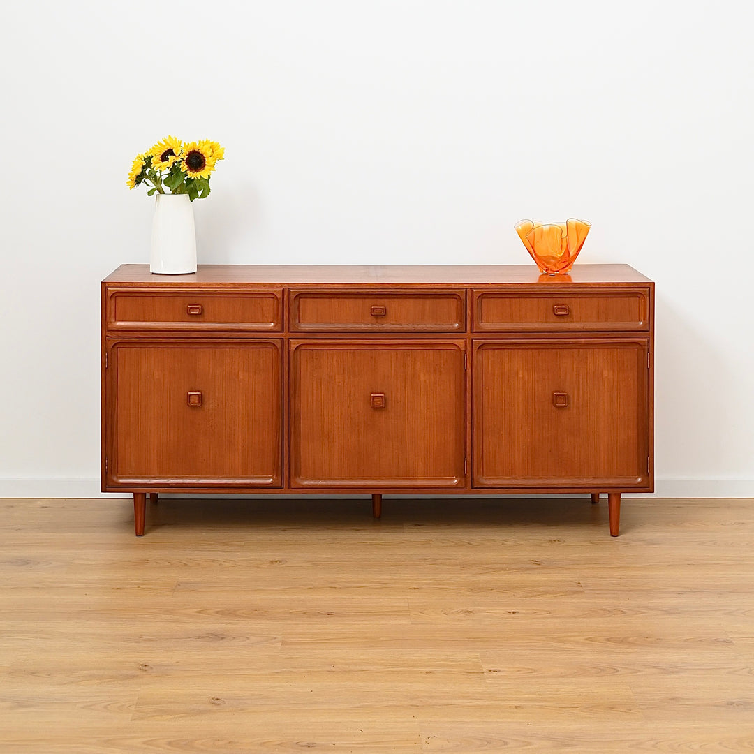 Parker Teak Mid Century Sideboard Buffet