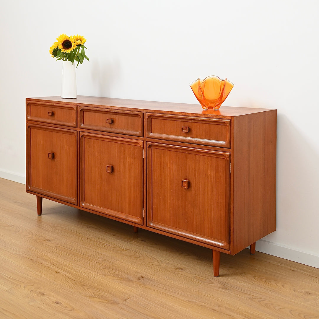 Parker Teak Mid Century Sideboard Buffet