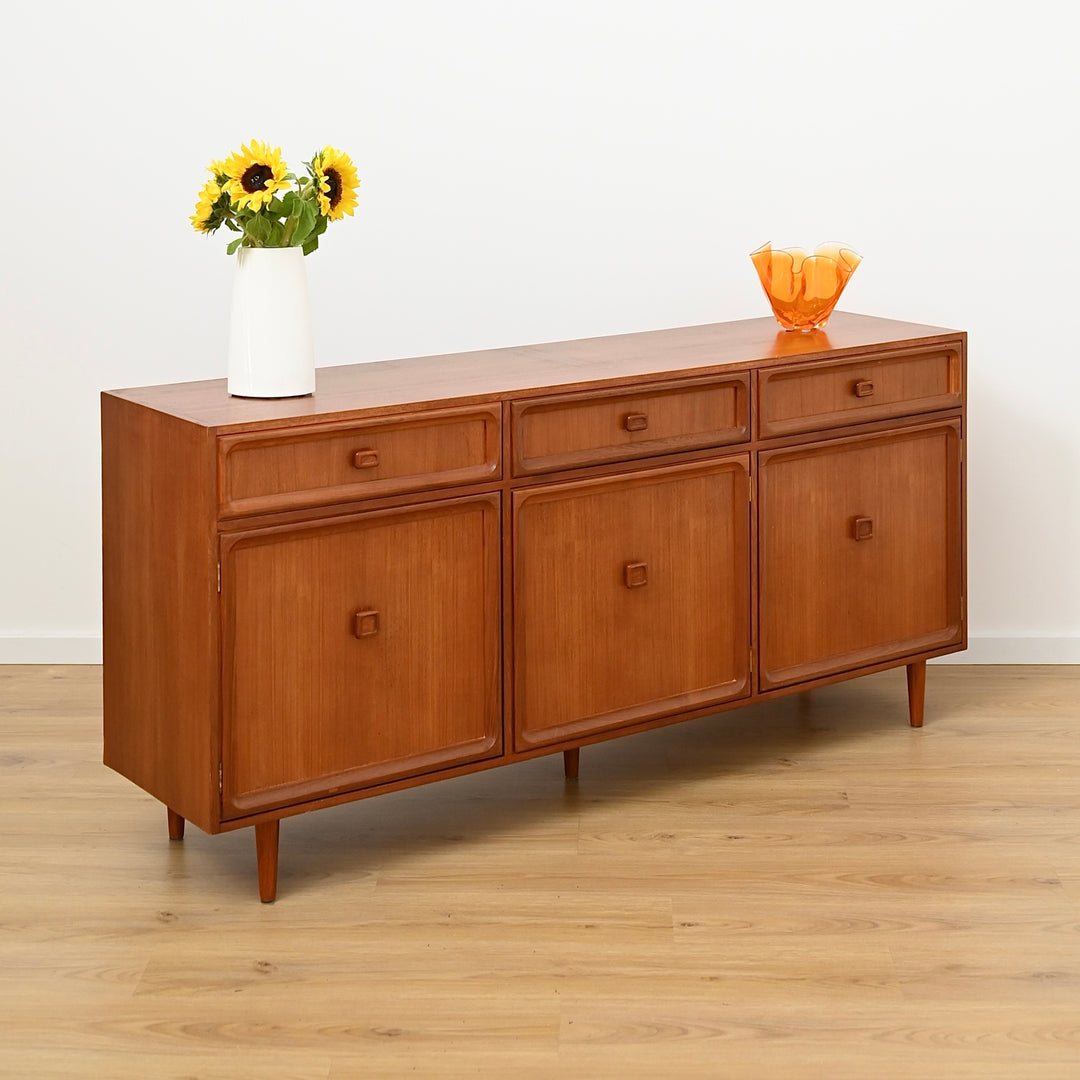 Parker Teak Mid Century Sideboard Buffet