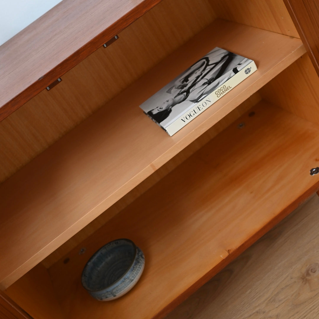 Mid Century Teak Sideboard LP Record Cabinet by Chiswell