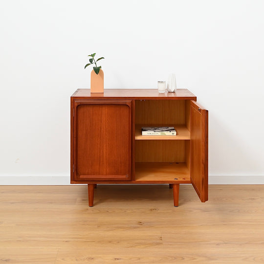 Mid Century Teak Sideboard LP Record Cabinet by Chiswell