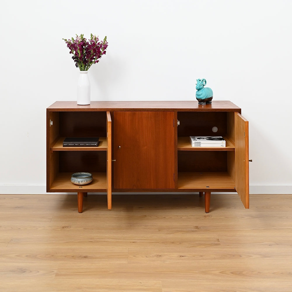 Mid Century Teak Sideboard Cabinet