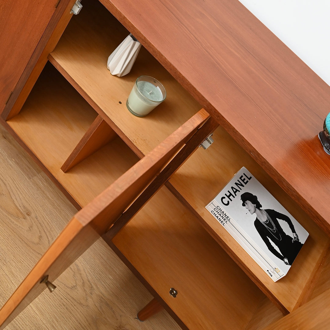 Mid Century Teak Sideboard Cabinet