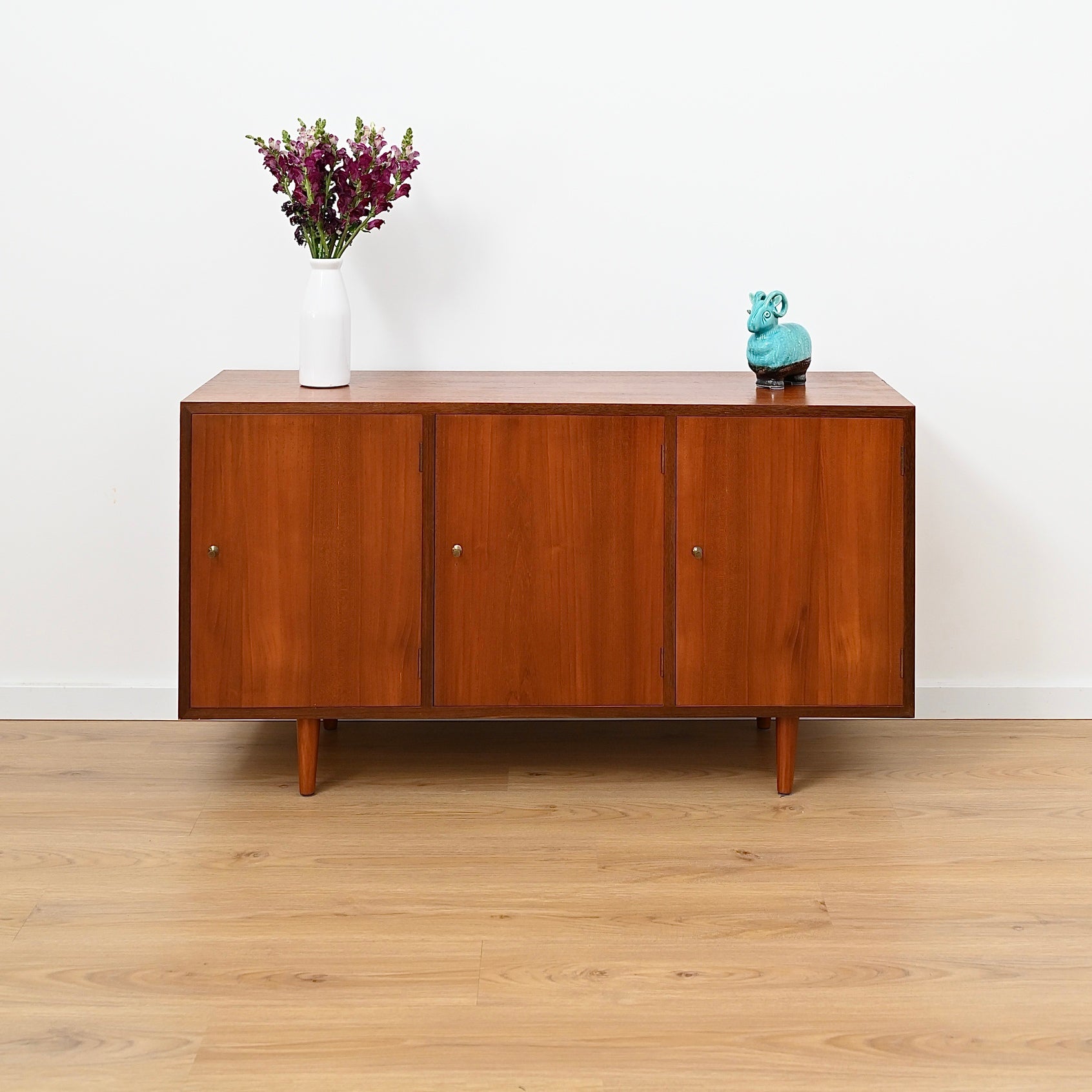 Mid Century Teak Sideboard Cabinet