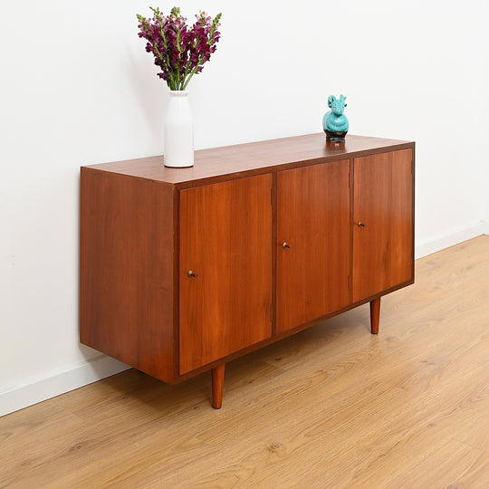 Mid Century Teak Sideboard Cabinet