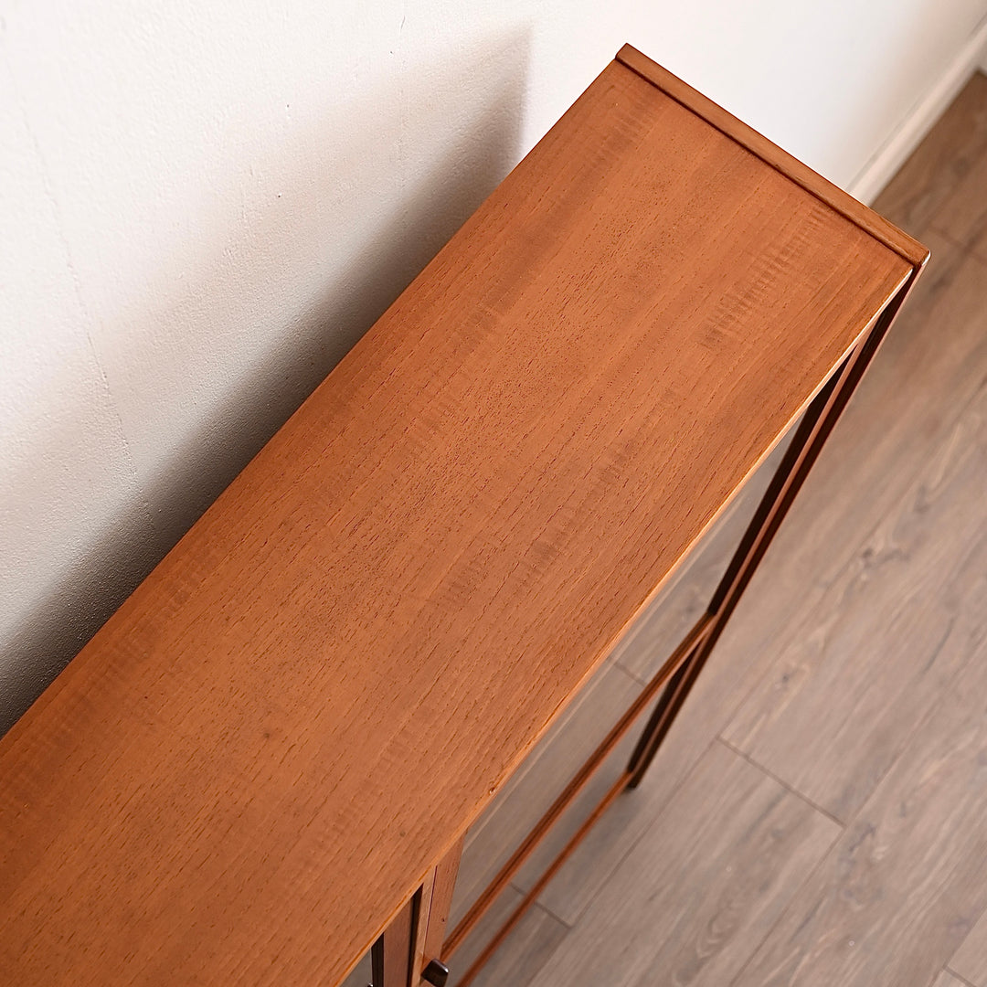 Parker Teak Wall Unit Display Cabinet Hutch