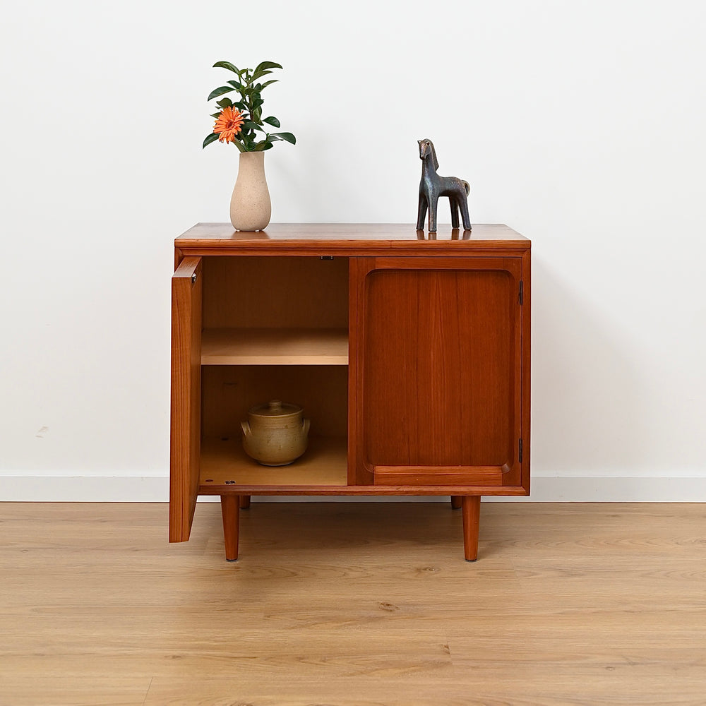 Mid Century Teak Sideboard LP Record Cabinet by Chiswell