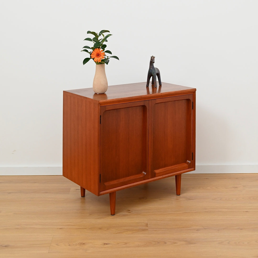 Mid Century Teak Sideboard LP Record Cabinet by Chiswell