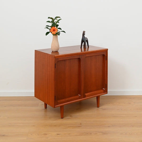 Mid Century Teak Sideboard LP Record Cabinet by Chiswell