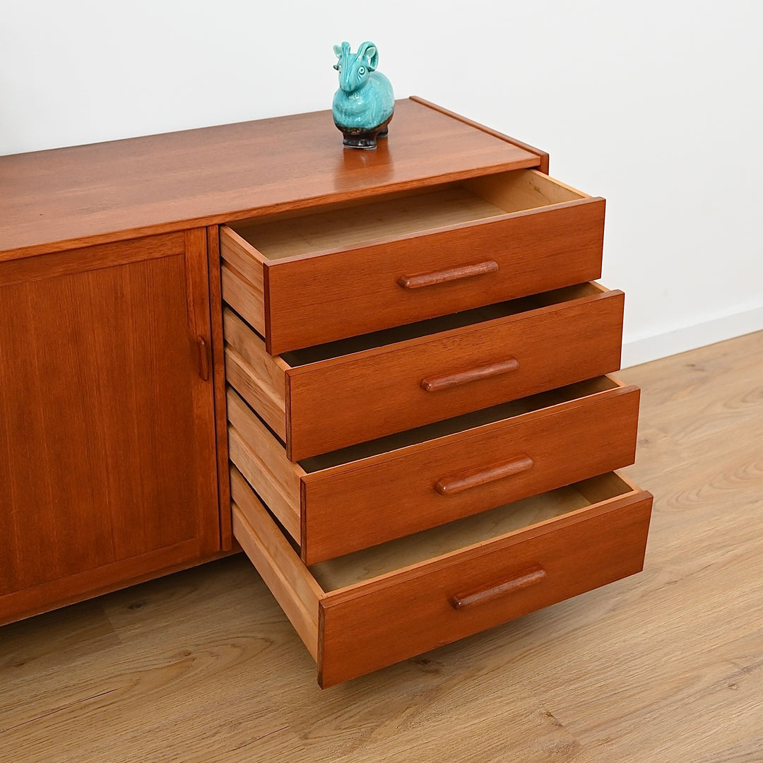 Parker Teak Mid Century Sideboard LP Record Cabinet