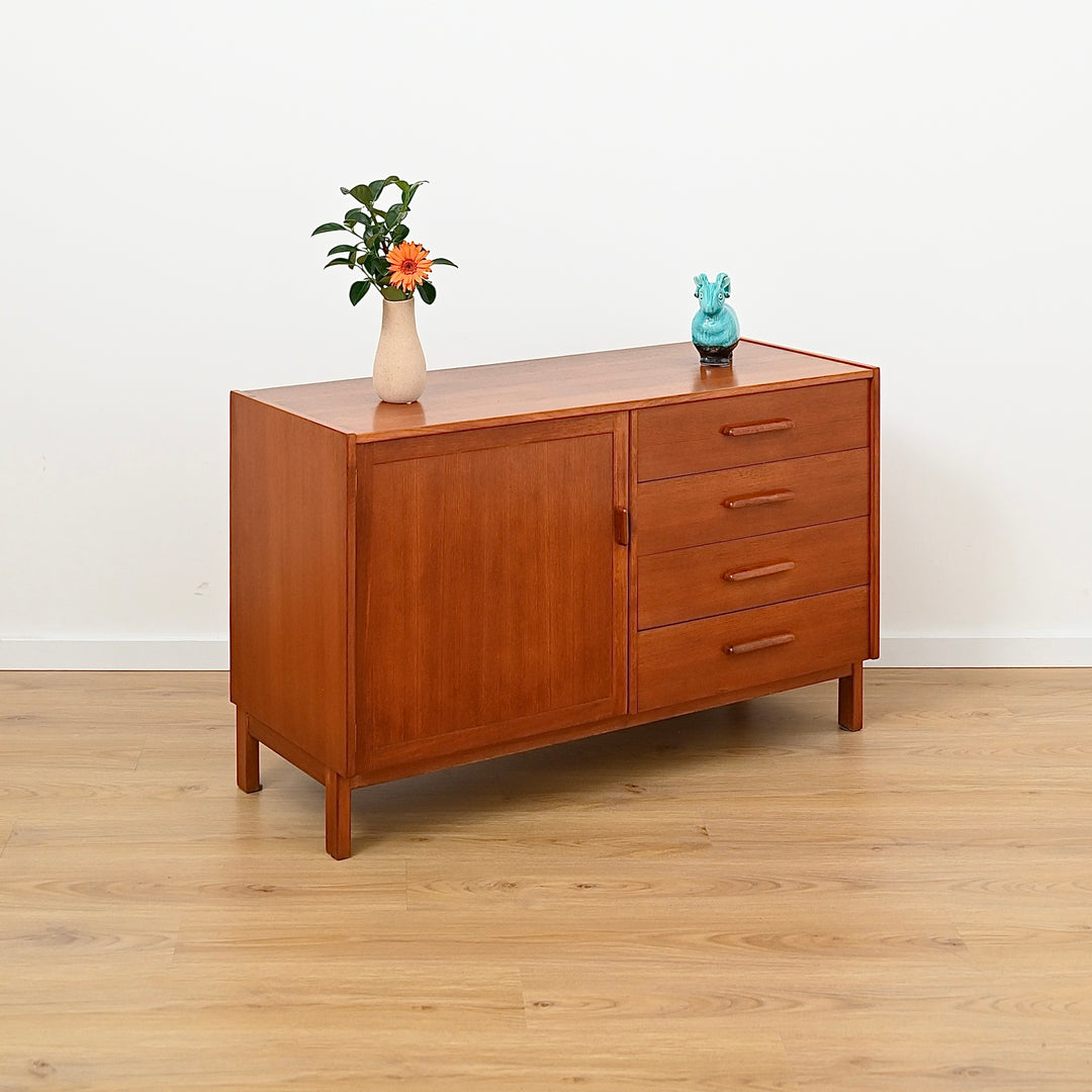 Parker Teak Mid Century Sideboard LP Record Cabinet