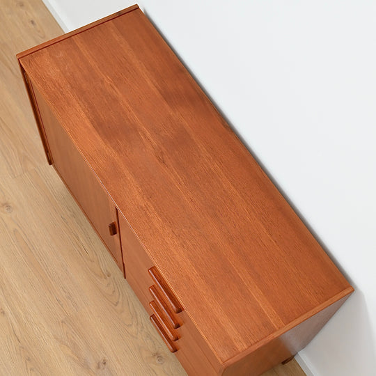 Parker Teak Mid Century Sideboard LP Record Cabinet