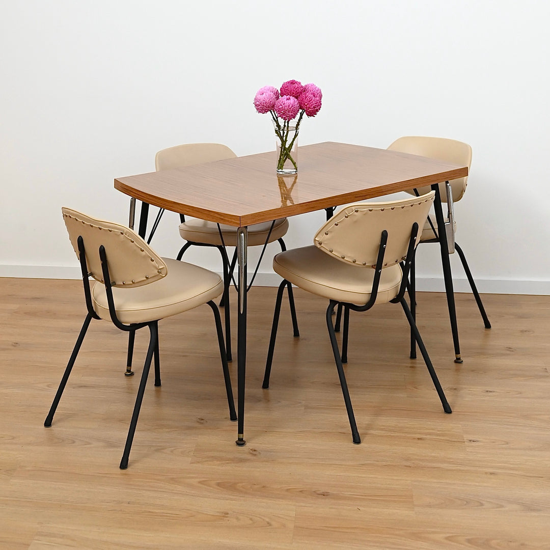 Retro Dining Setting by Pongrass Bros