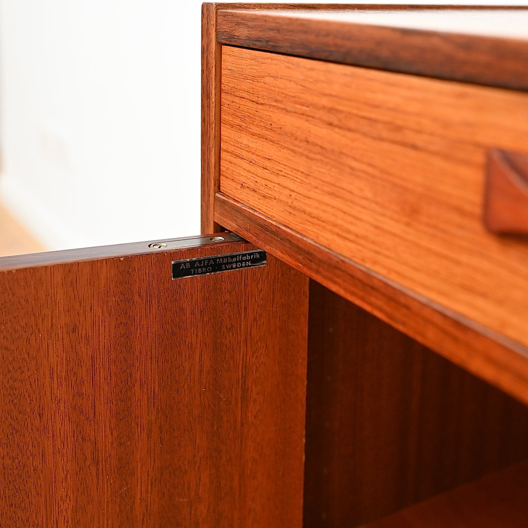 Scandinavian Mid Century sideboard cabinet by Ajfa Möbelfabrik