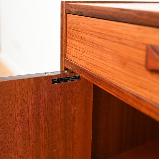 Scandinavian Mid Century sideboard cabinet by Ajfa Möbelfabrik