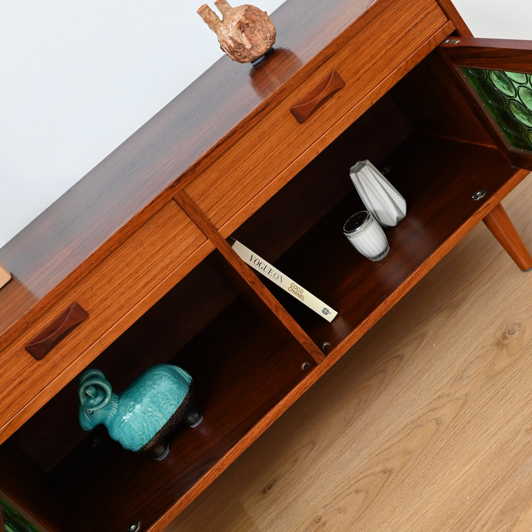 Scandinavian Mid Century Sideboard Cabinet by Ajfa Möbelfabrik