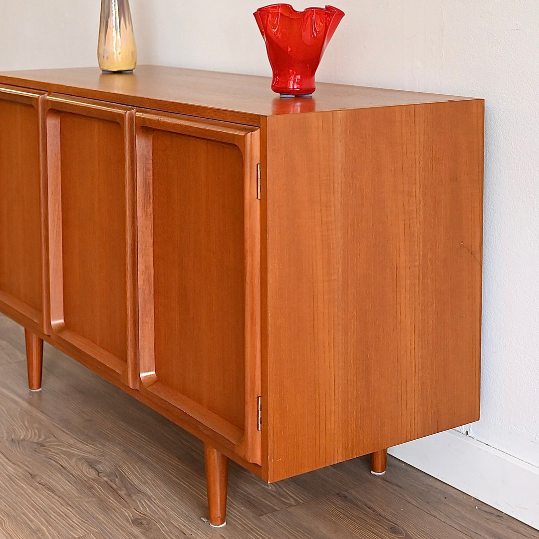 Mid Century Teak Sideboard LP Record Cabinet by Chiswell