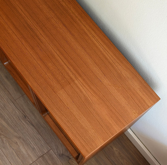 Mid Century Walnut Sideboard Bookshelf Cabinet