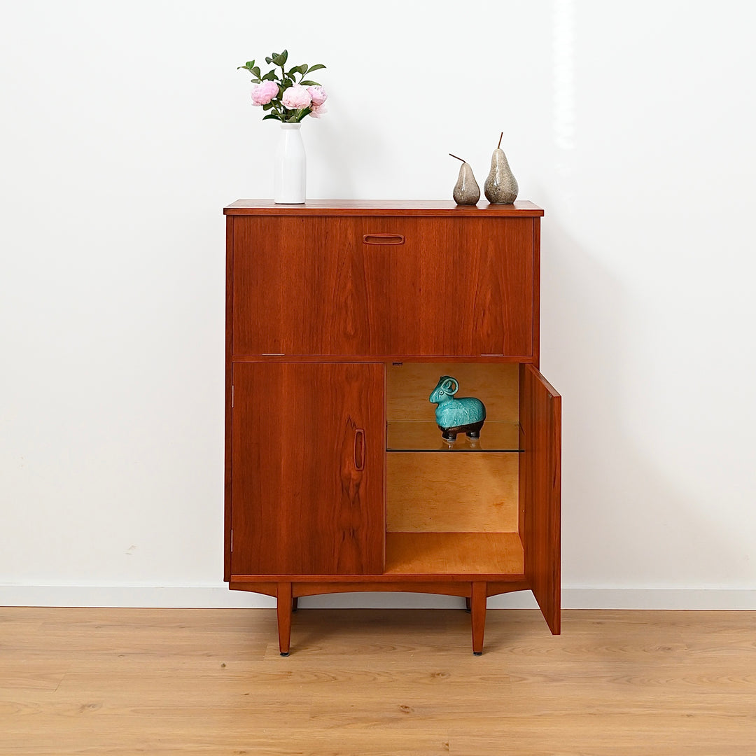 Teak Cocktail Cabinet by John Grimes - Refinished  