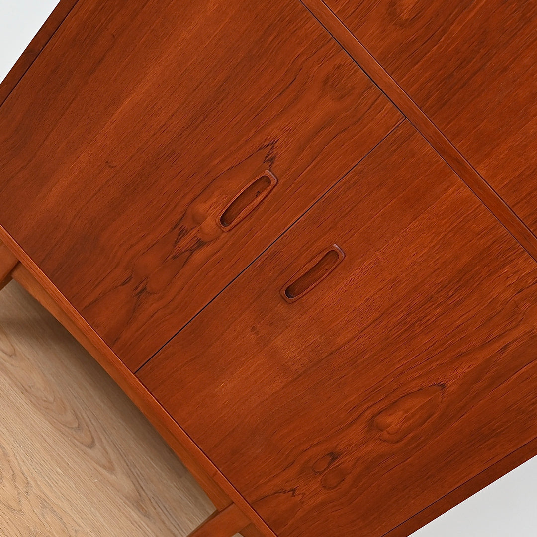 Teak Cocktail Cabinet by John Grimes - Refinished  