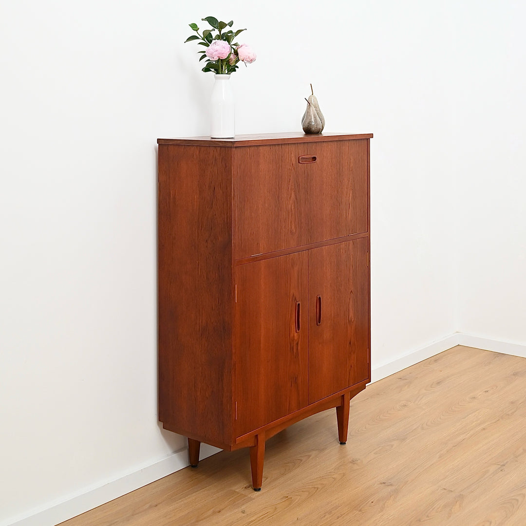 Teak Cocktail Cabinet by John Grimes - Refinished  