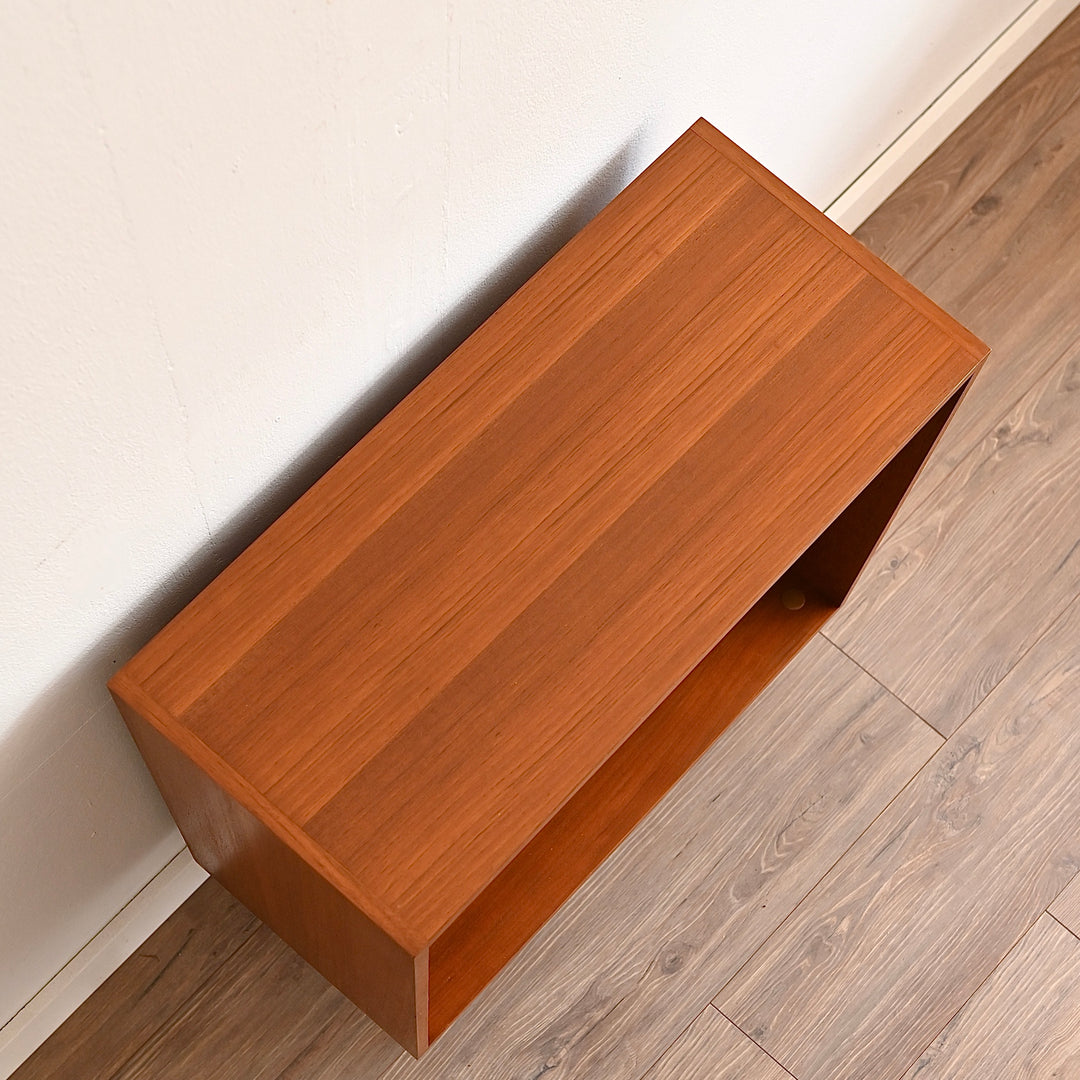 Mid Century Teak Sideboard LP Bookshelf Shelving by Chiswell