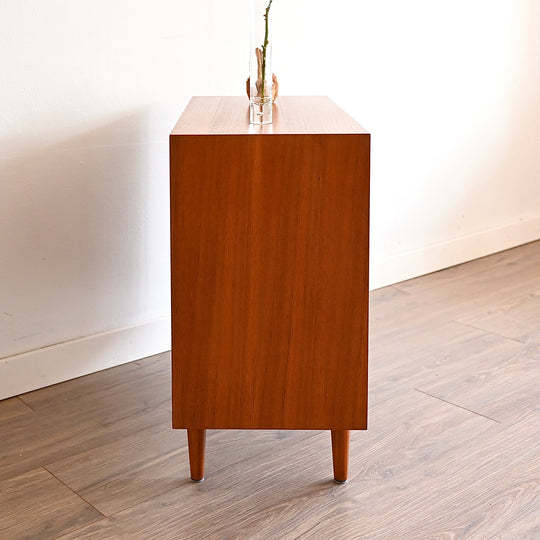 Mid Century Teak Sideboard LP Bookshelf Shelving by Chiswell