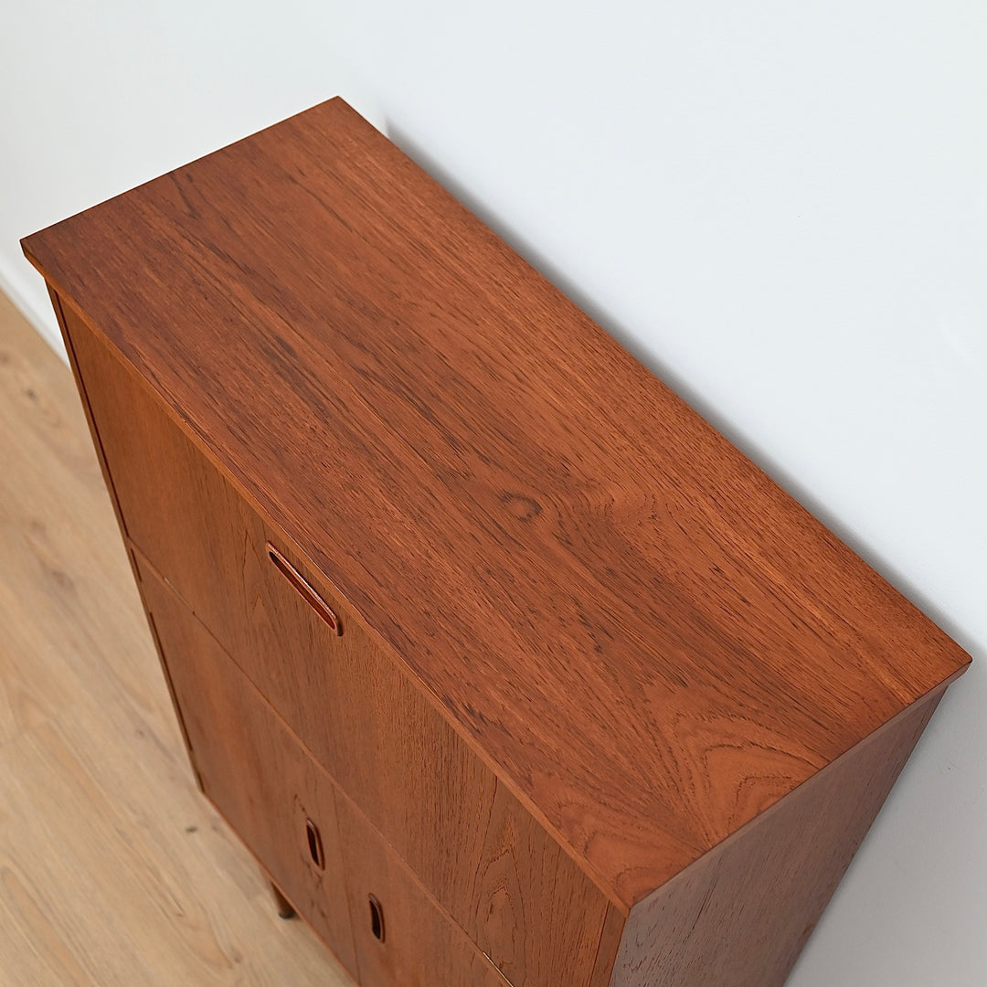Teak Cocktail Cabinet by John Grimes - Refinished  