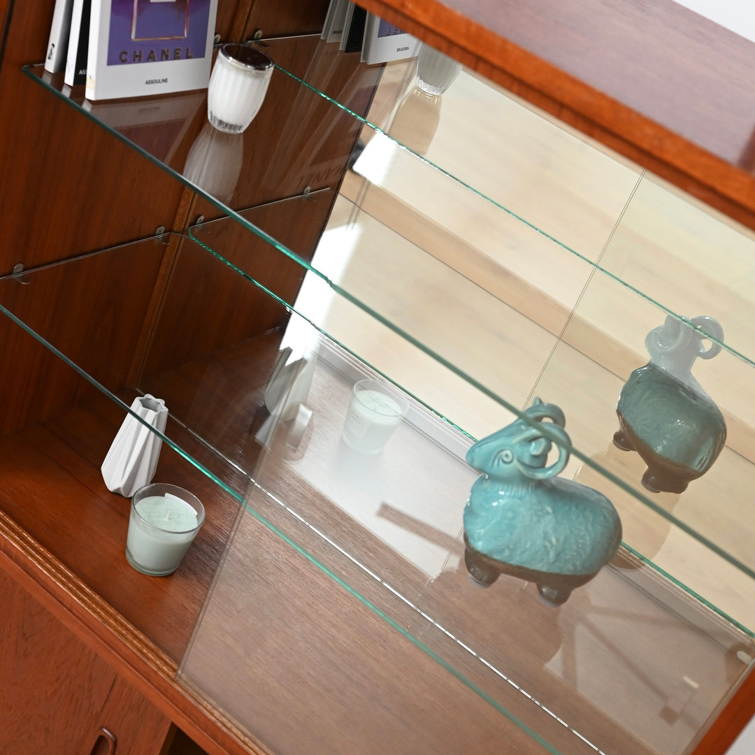 Teak Display Cabinet by John Grimes - Refinished  