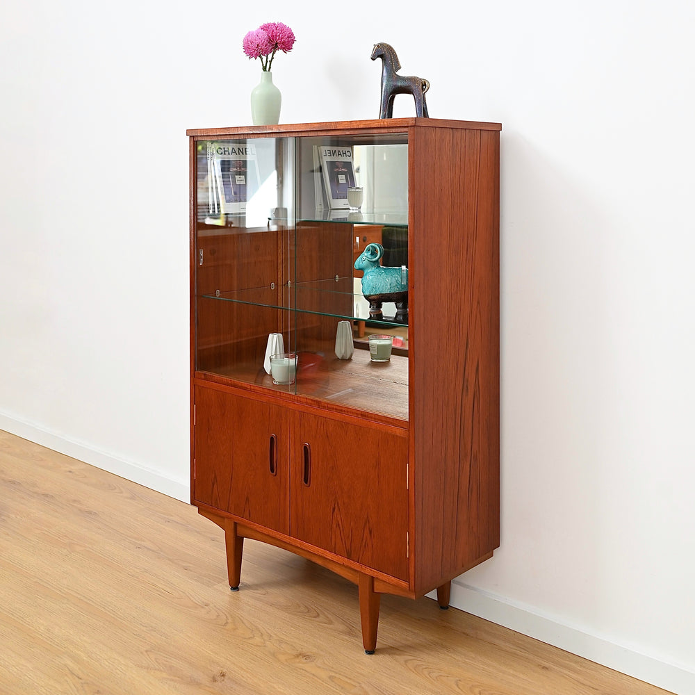 Teak Display Cabinet by John Grimes - Refinished  