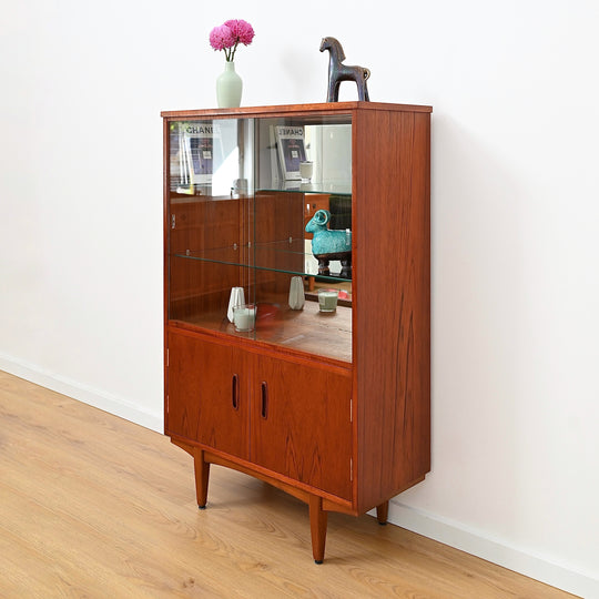 Teak Display Cabinet by John Grimes - Refinished  