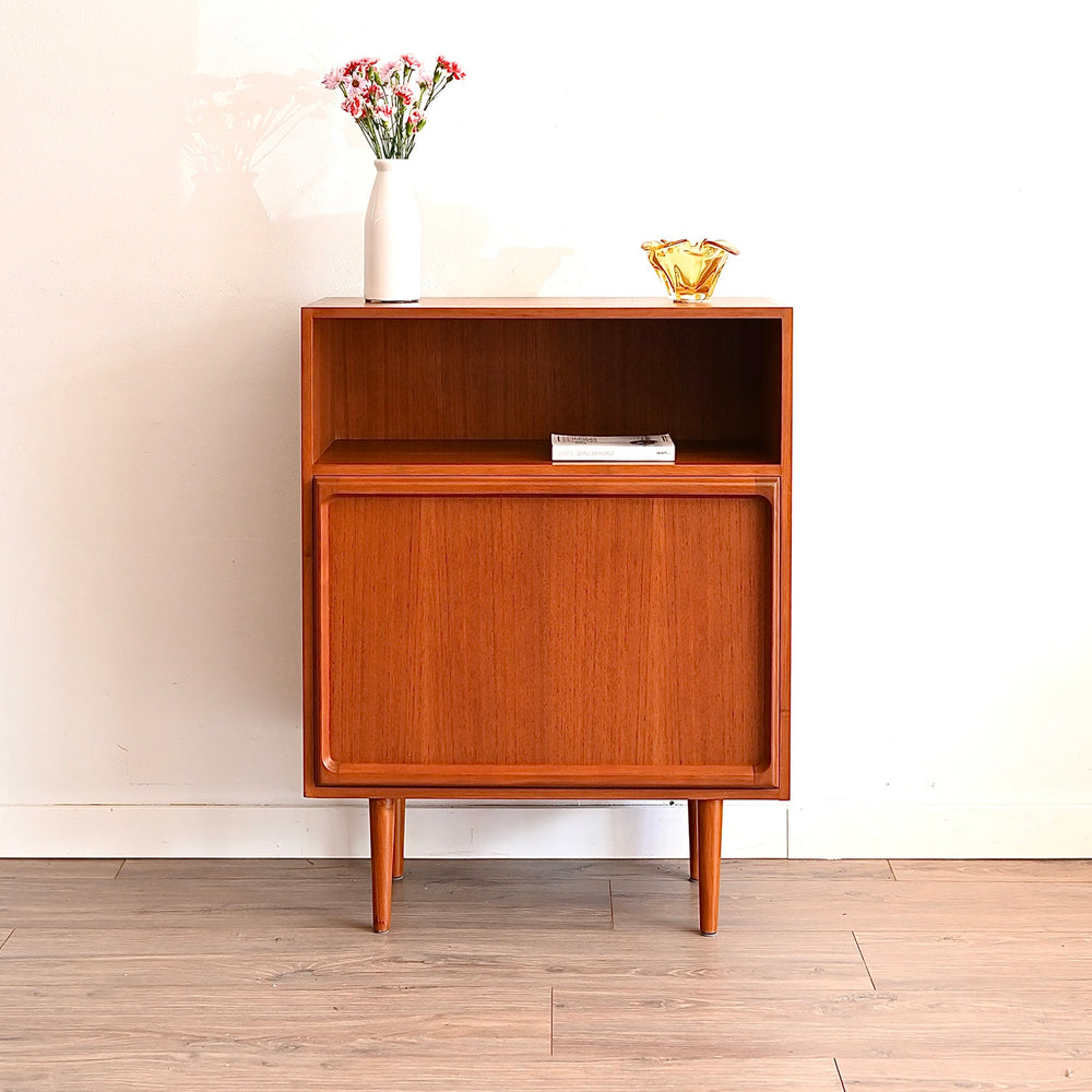 Mid Century Teak Sideboard Buffet Cabinet by Chiswell