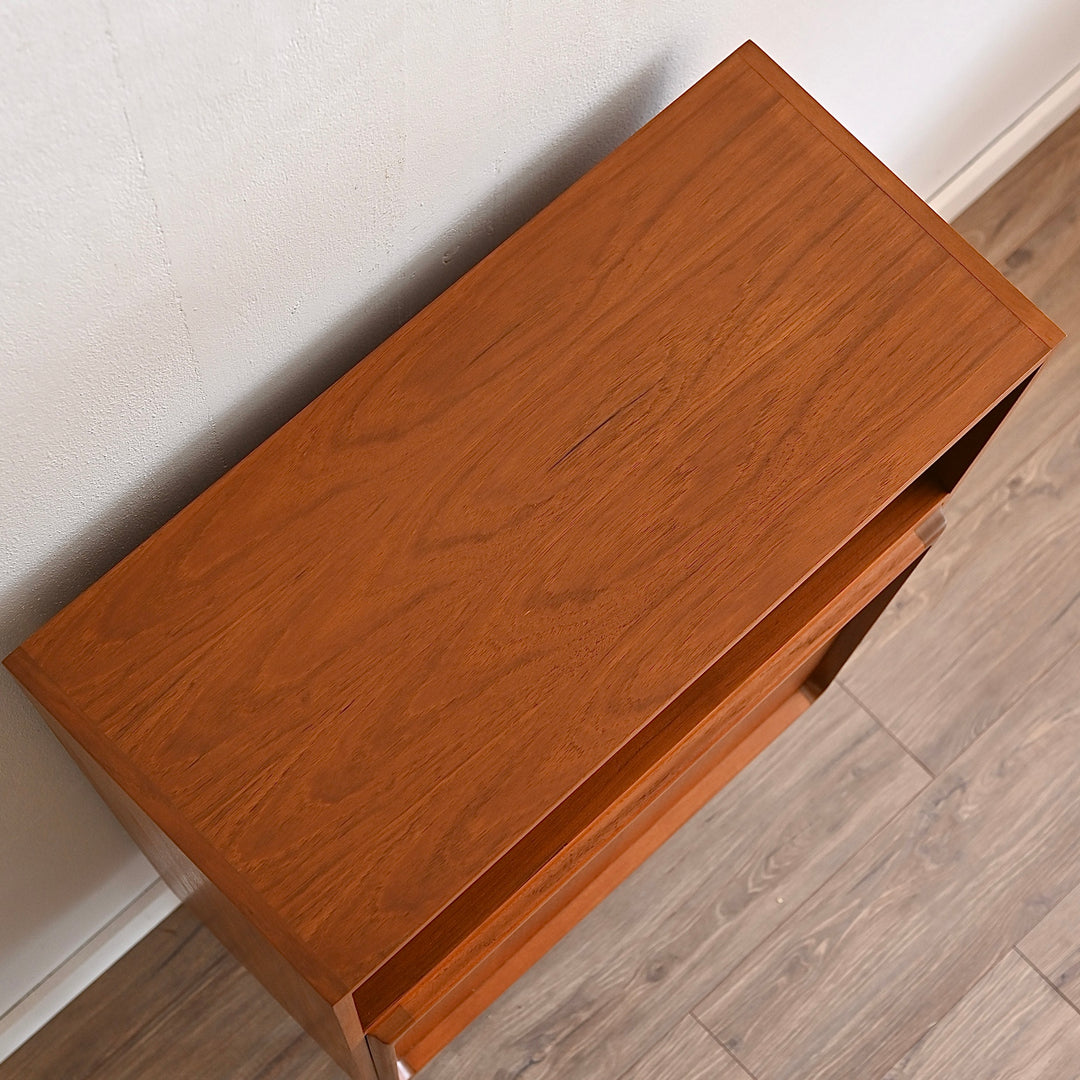 Mid Century Teak Sideboard Buffet Cabinet by Chiswell