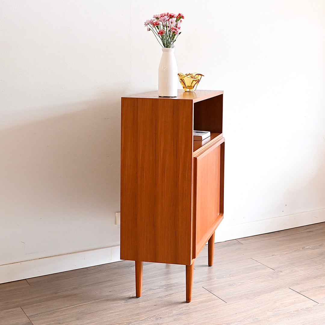 Mid Century Teak Sideboard Buffet Cabinet by Chiswell