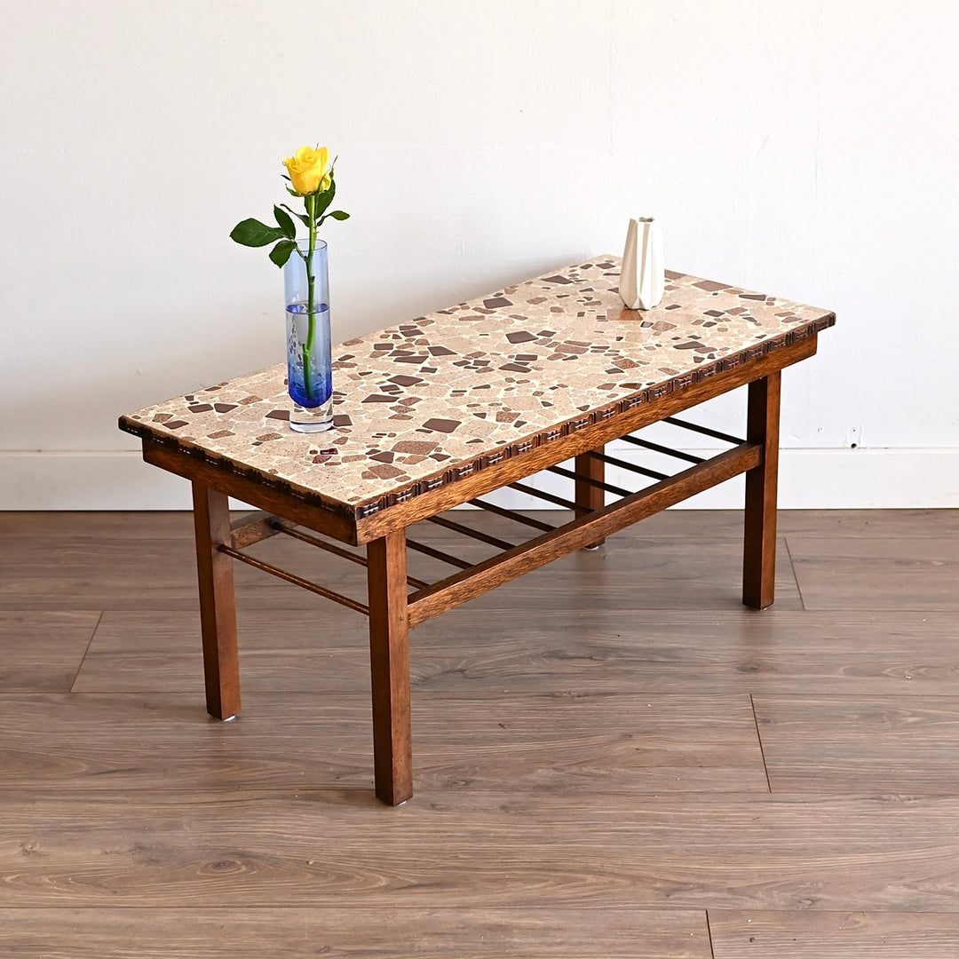 Mid Century Retro Tiled Coffee Table