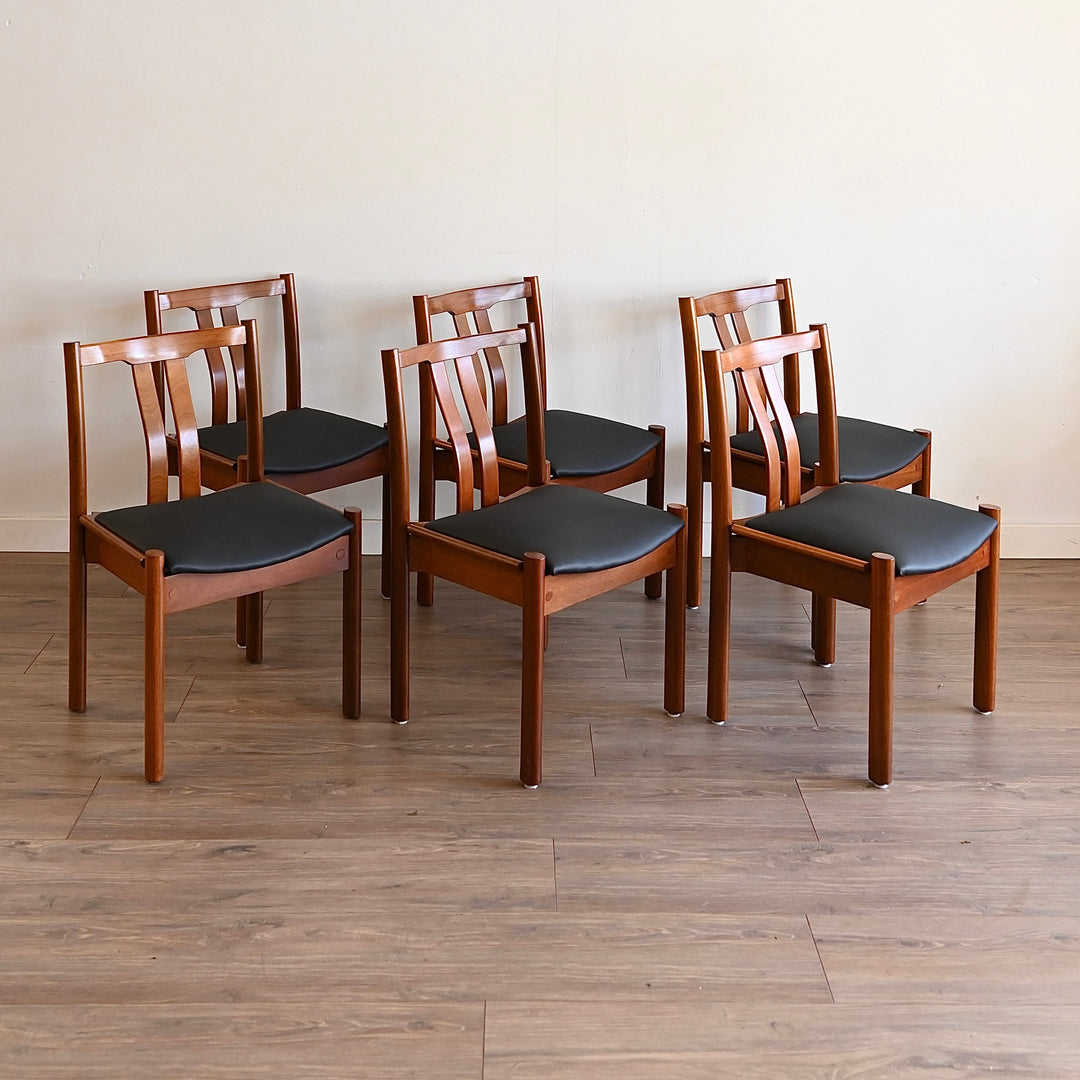 Mid Century Jarrah Dining Table and Chairs by CATT