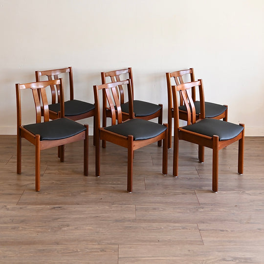 Mid Century Jarrah Dining Table and Chairs by CATT