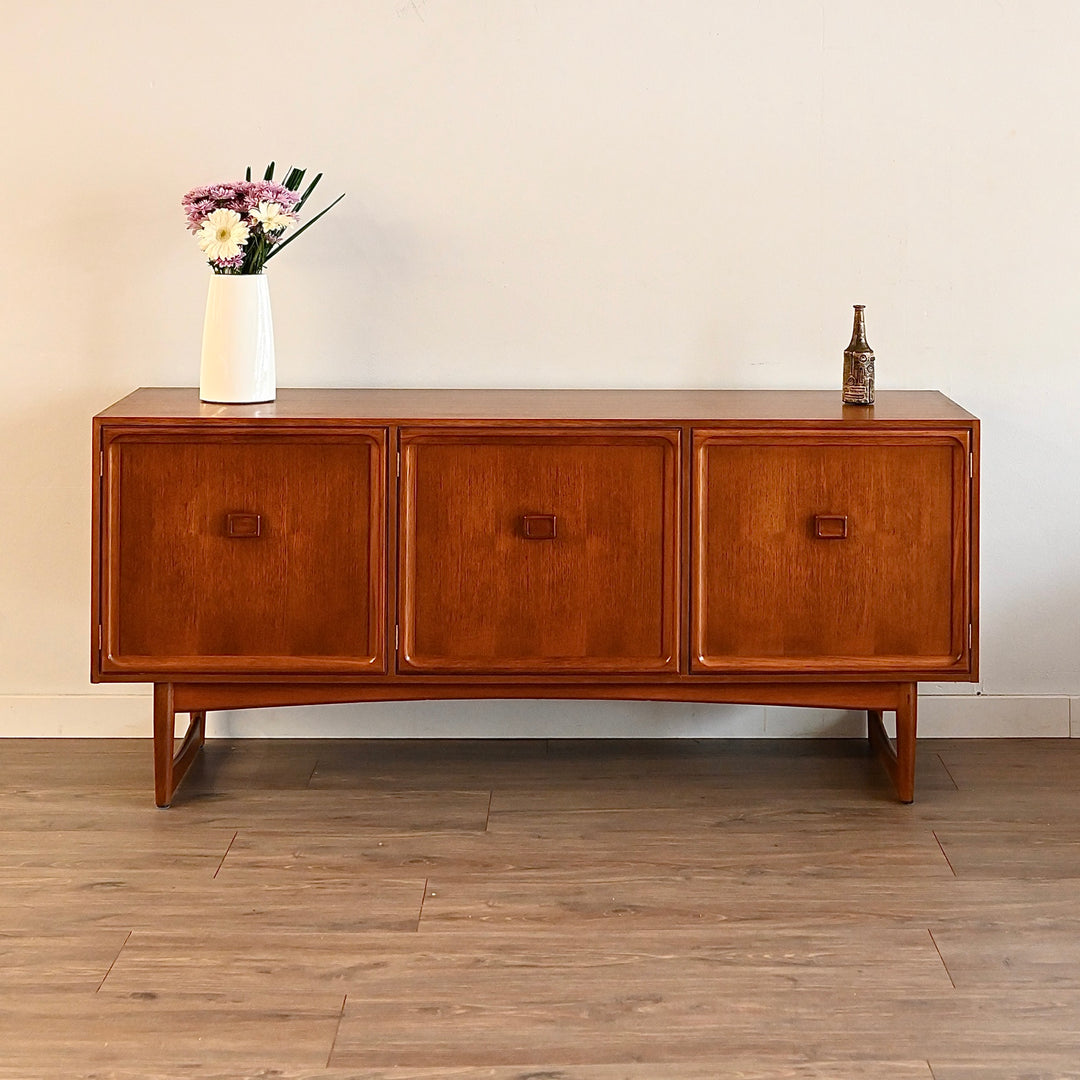 Parker Teak Mid Century Sideboard Buffet