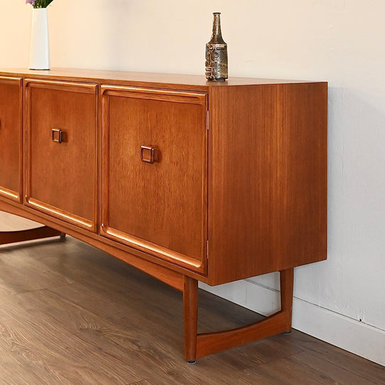 Parker Teak Mid Century Sideboard Buffet