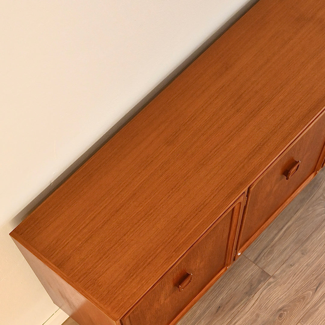 Parker Teak Mid Century Sideboard Buffet