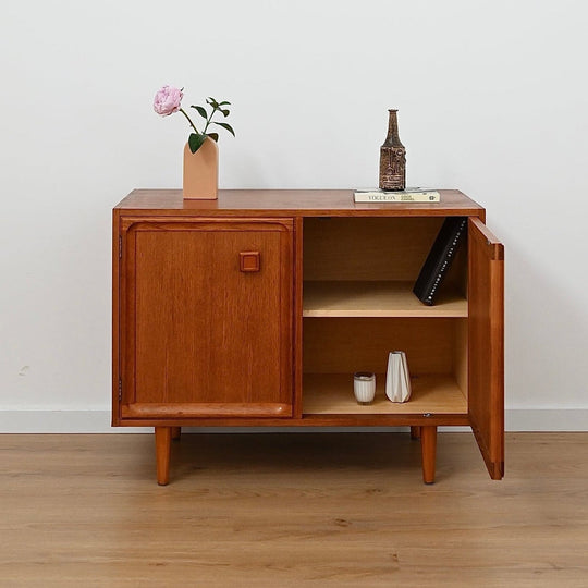 Parker Teak Mid Century Sideboard Record LP Cabinet