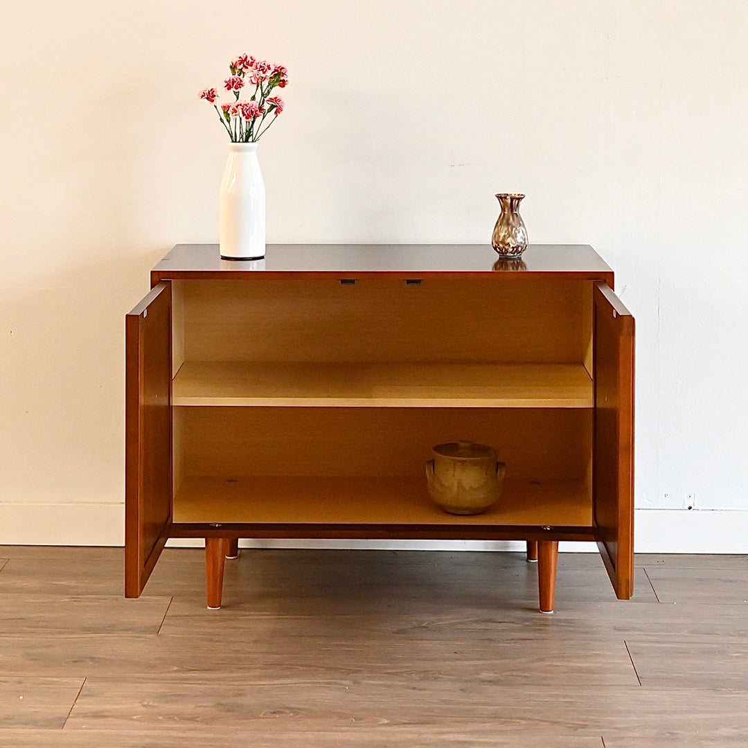 Parker Mid Century Walnut Sideboard LP Record Cabinet