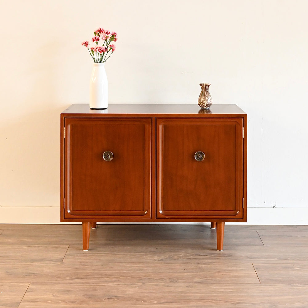 Parker Mid Century Walnut Sideboard LP Record Cabinet