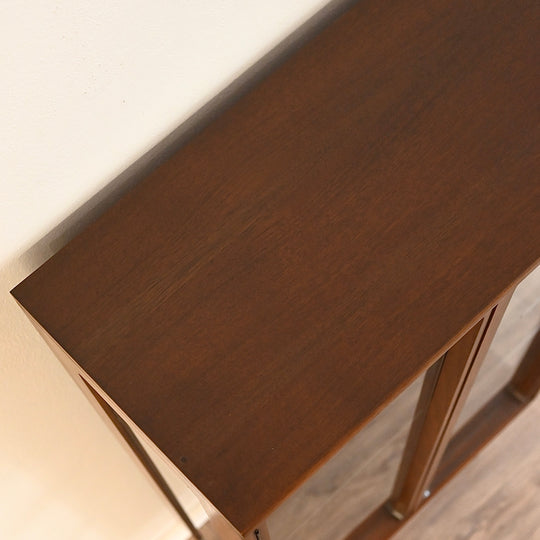 Mid Century Walnut Sideboard Display Cabinet by Chiswell
