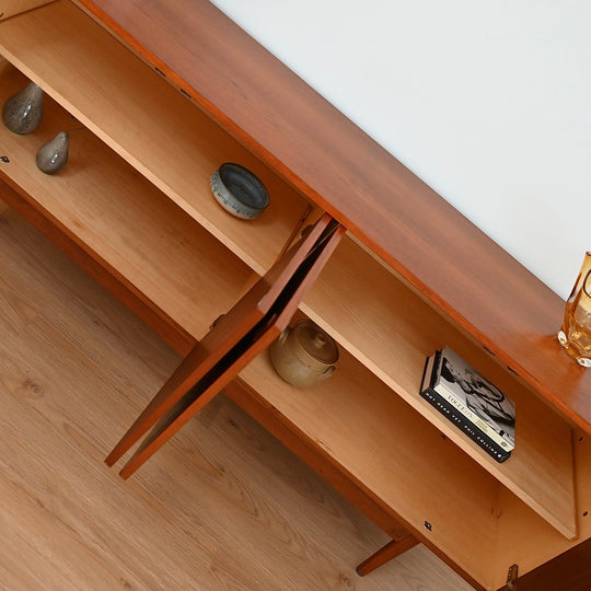 Mid Century Teak Sideboard Credenza by Wrightbilt VIC - Refinished